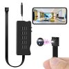 GooSpy 小型カメラ wifi 隠しカメラ スマホ 1080P 超小型 256GB対応 24時間録画 USB充電式 動体検知 上書き録画 長時間録画 iOS/Android 遠隔監視 証拠撮影 屋内/玄関/屋外 操作簡単 日本語取説 モーションのみ