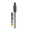 マイクロプレイン (Microplane) おろし器 【正規輸入品/オリジナルレシピ付/料理のプロも愛用】 ゼスター グレーター プレミアムシリーズ チーズ 生姜 ニンニク アーモンド チョコレート 玉ねぎ ブラック 46020 MP-0611