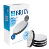 ブリタ カートリッジ 浄水器 ボトル型 カラフェ型 交換用 4個入 PFOS/PFOA除去試験済 マイクロディスク【日本正規品】
